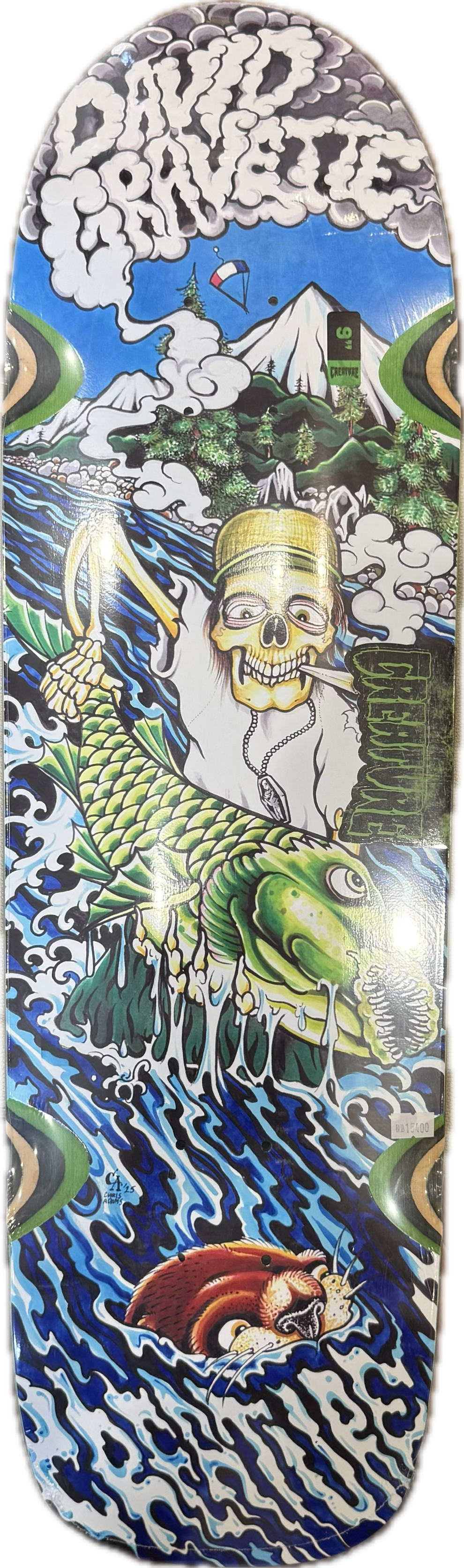 【CREATURE】 Gravette Hippie Falls Pro Deck 9.0