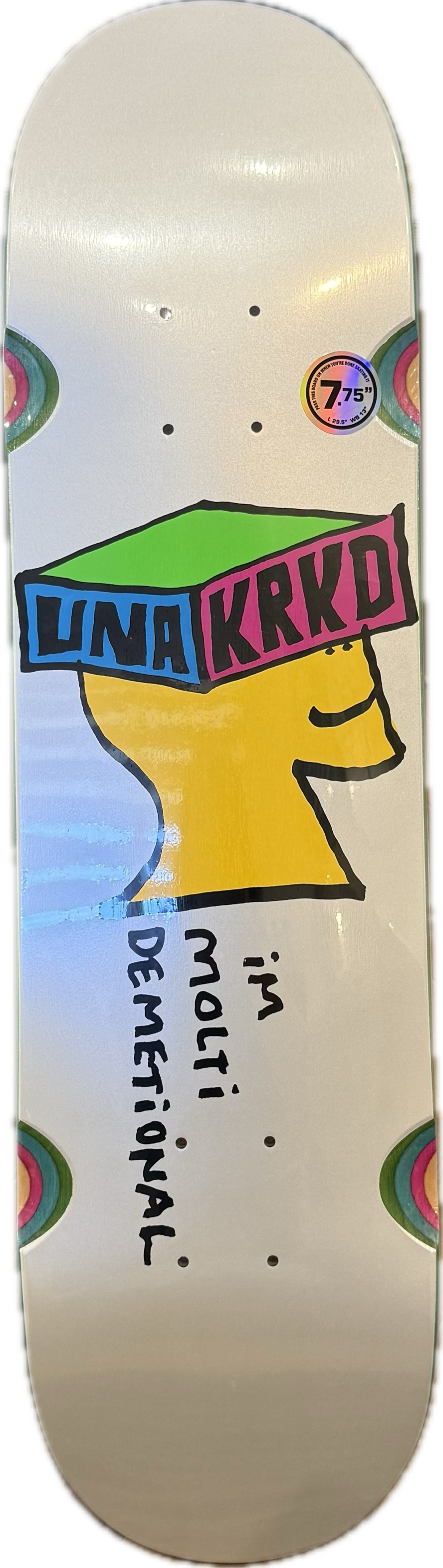 【KROOKED】 UNA PRO DECK 7.75