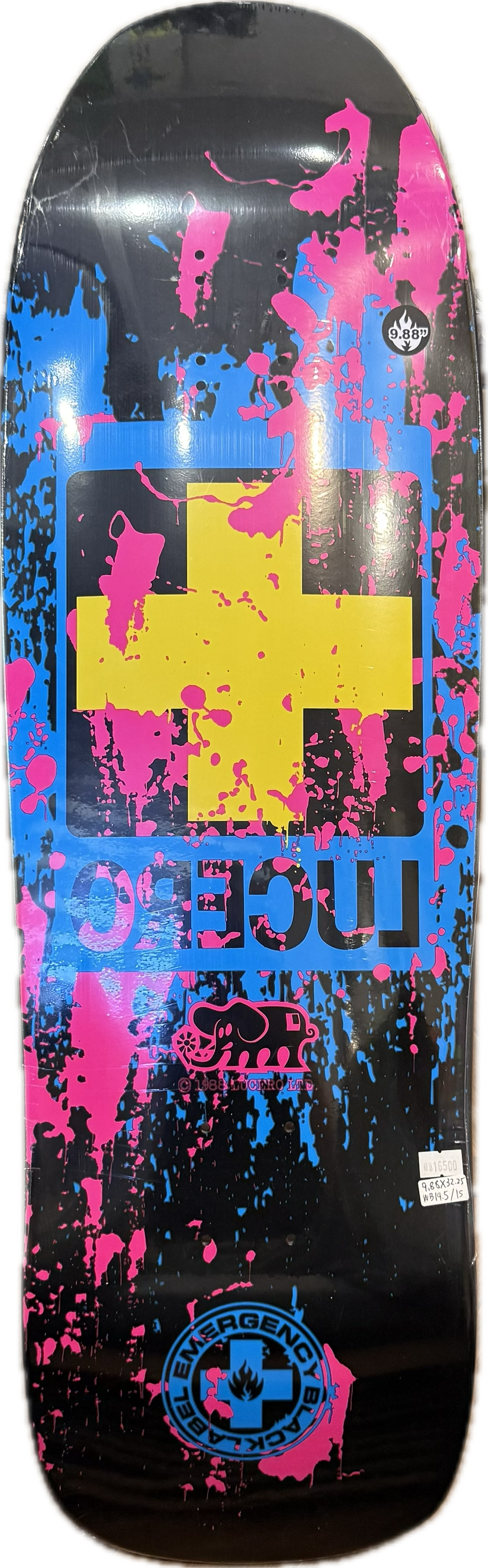 【BLACK LABEL】 LUCERO PRO DECK 9.88