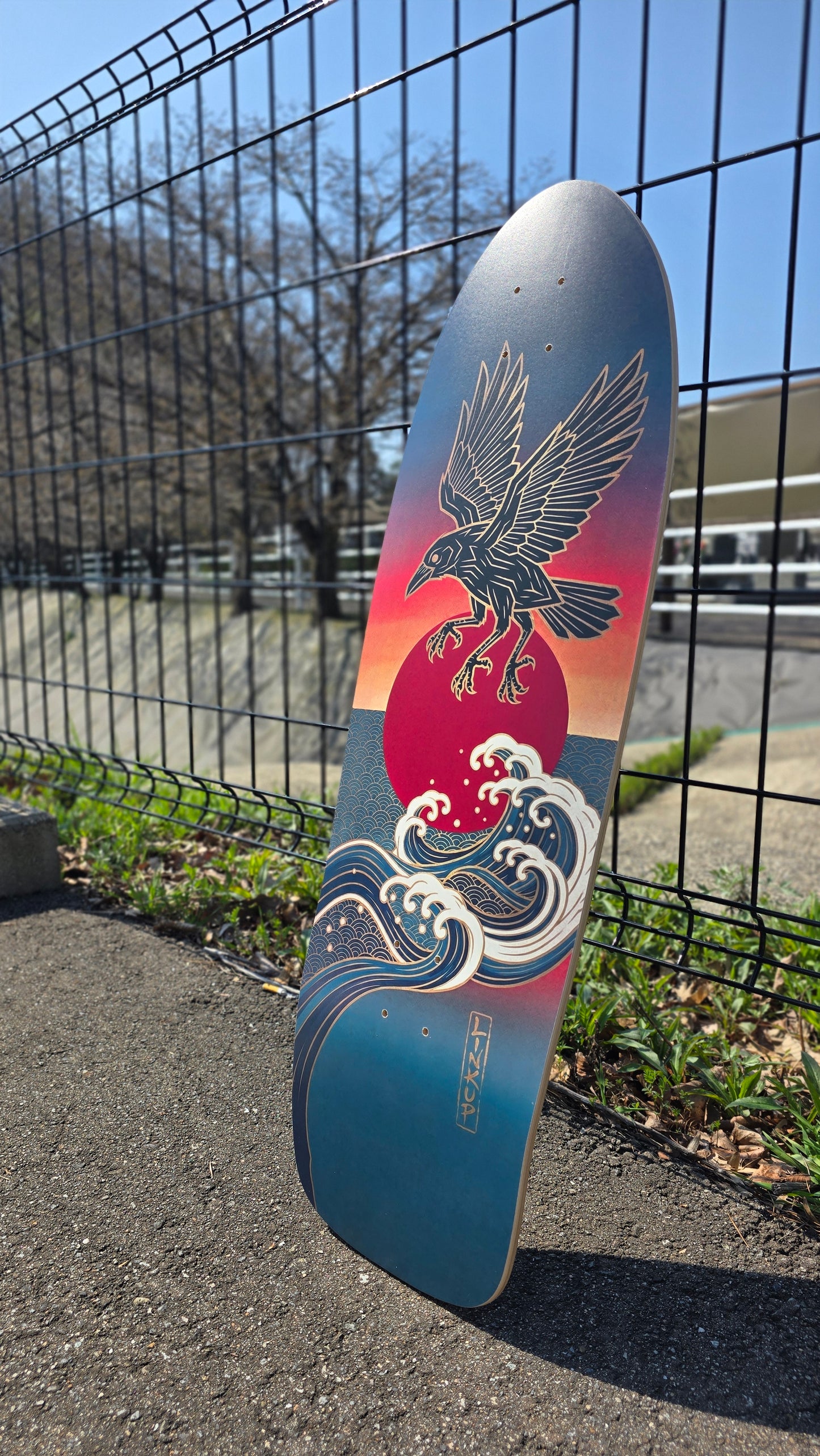 【LINKUP】サーフスケートデッキ第2弾~YATAGARASU~