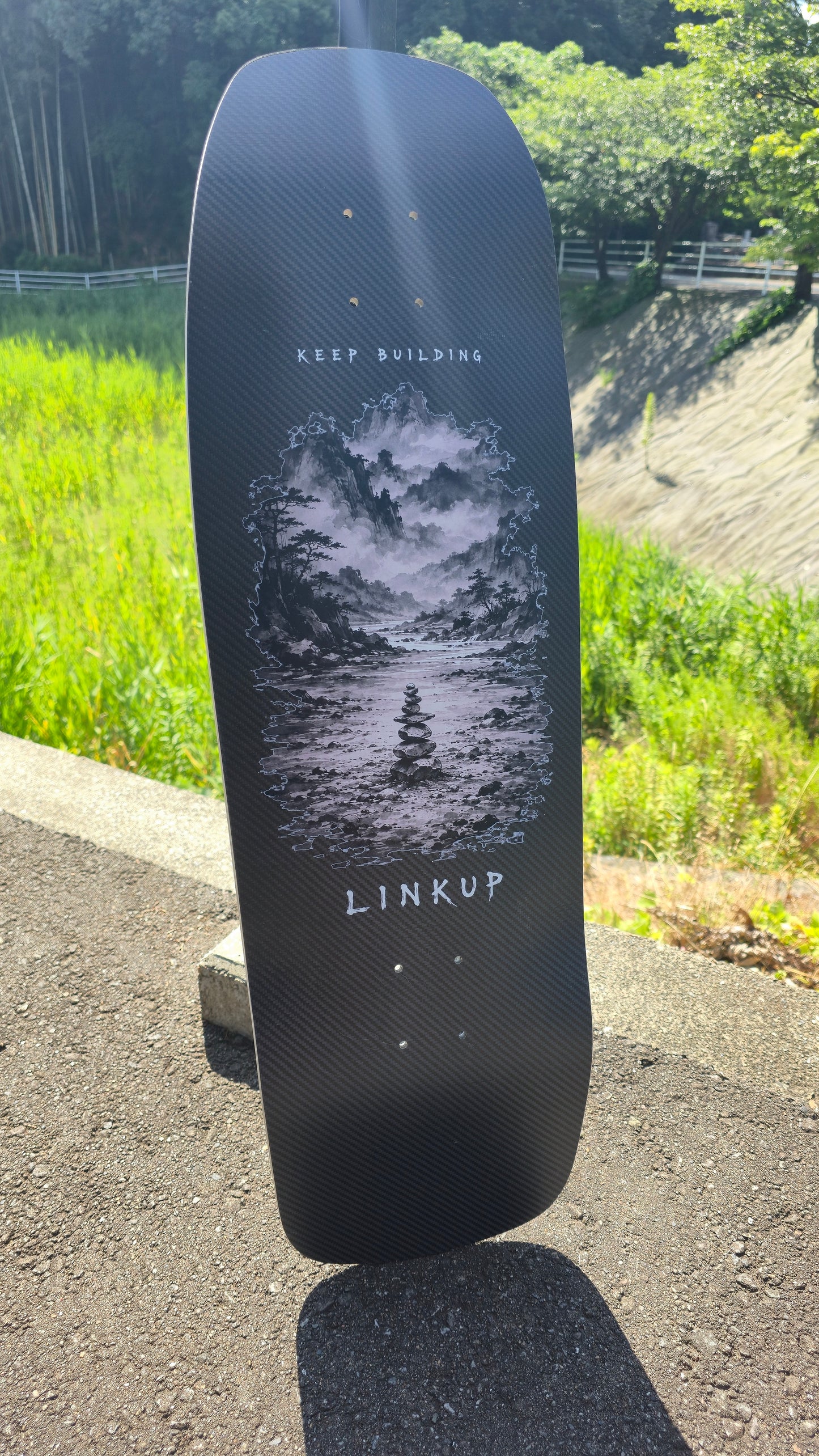 【LINKUP】 カーボンサーフスケートコンプリート 第4弾 賽の河原 Sai no kawara