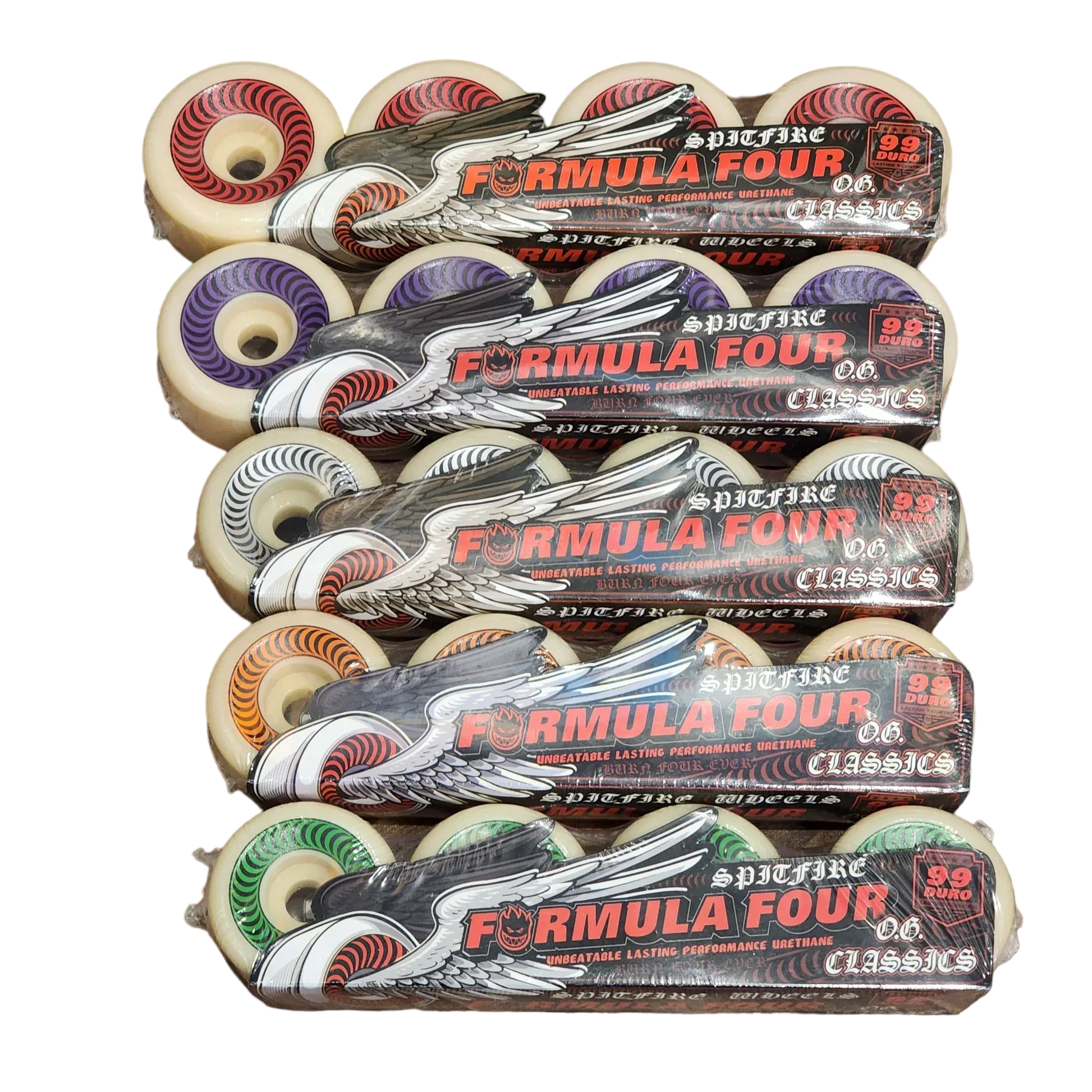 spitfire formula four og classics 60/58/54/53/52mm 99duro - LINKUP SKATEBOARD SHOP