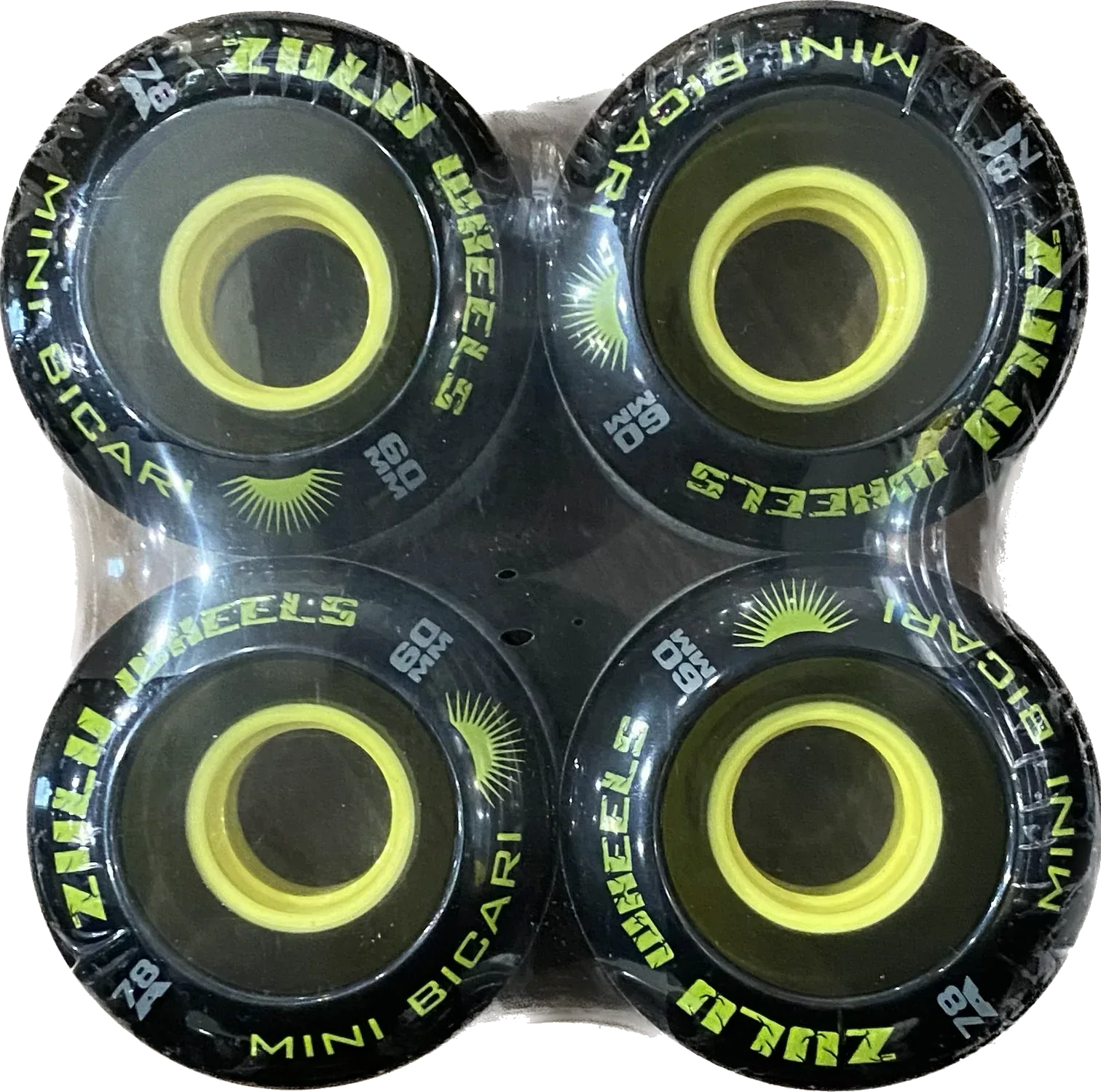 ZULU wheels Mini Bicari 60mm 78a - LINKUP SKATEBOARD SHOP