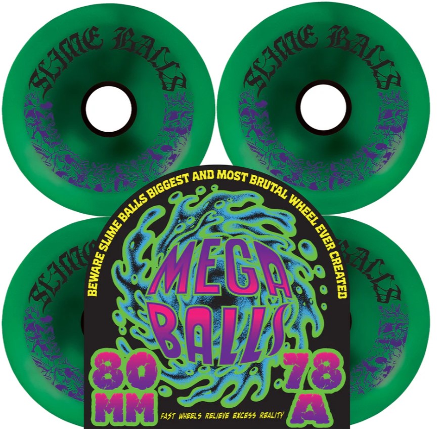 【SLIME BALLS】 Mega Balls 80mm 78A WHEELS