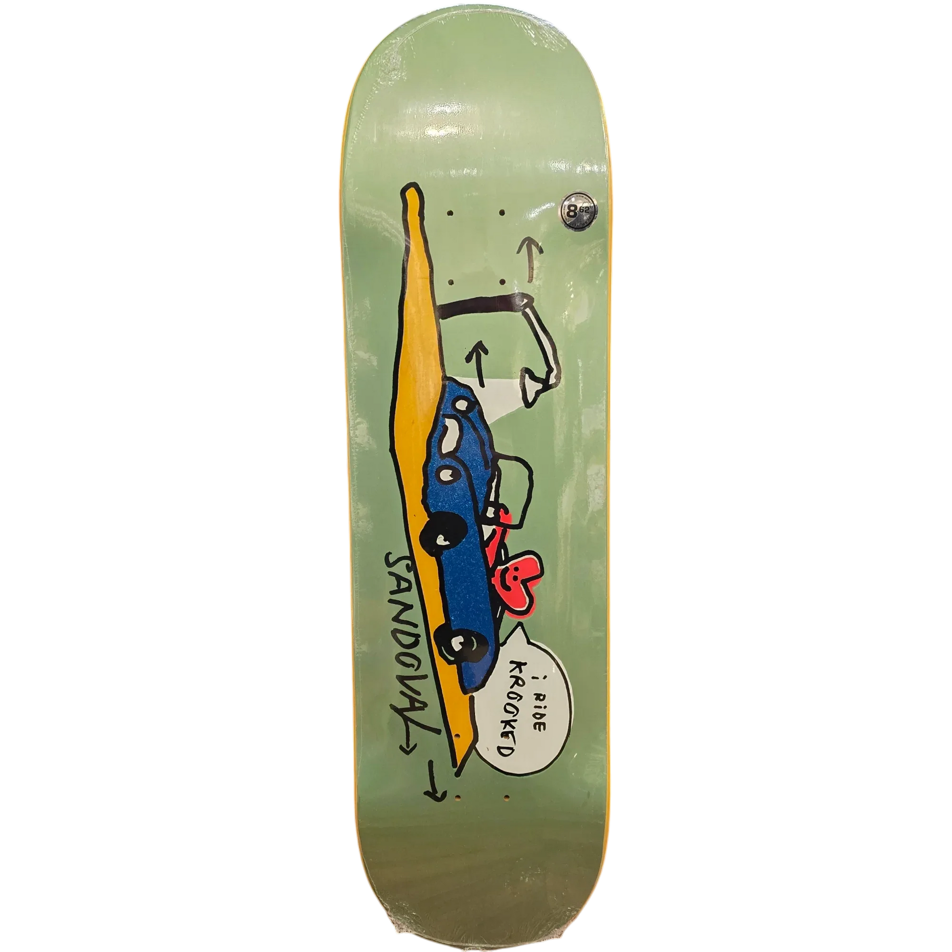 KROOKED RONNIE SANDOVAL 8.62 x 32.56inch - LINKUP SKATEBOARD SHOP