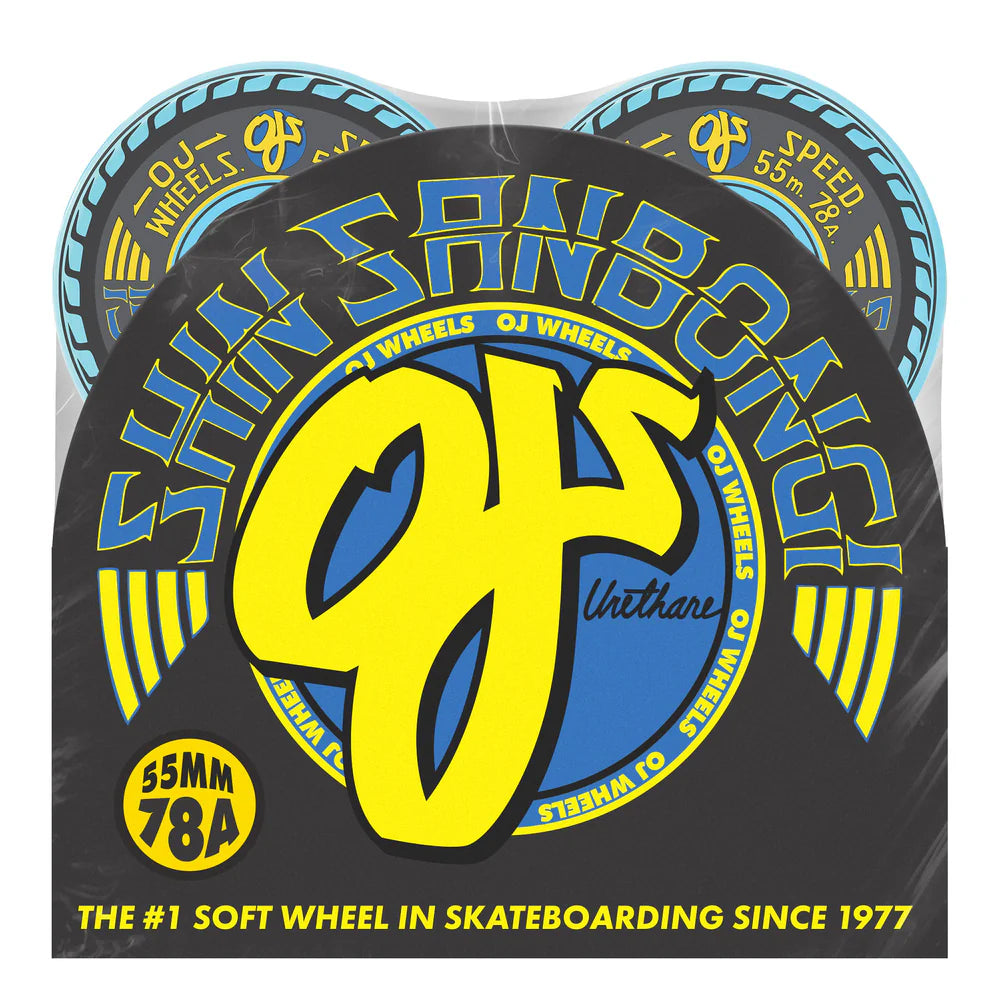 【OJ WHEELS】 Shin Sanbongi Mini Super Juice 55mm 78a