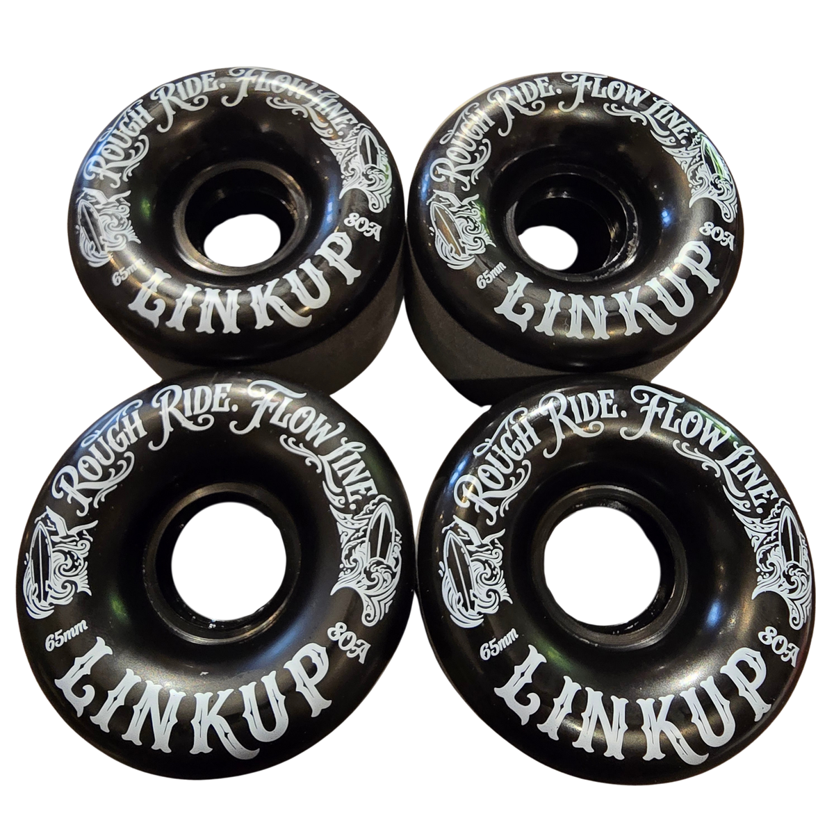 LINKUP ラウンドリップ ソフトウィール 65mm×44mm 80A（4個1セット）