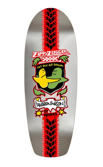【KROOKED】 Andrew Wilson Zogger Deck 10.75