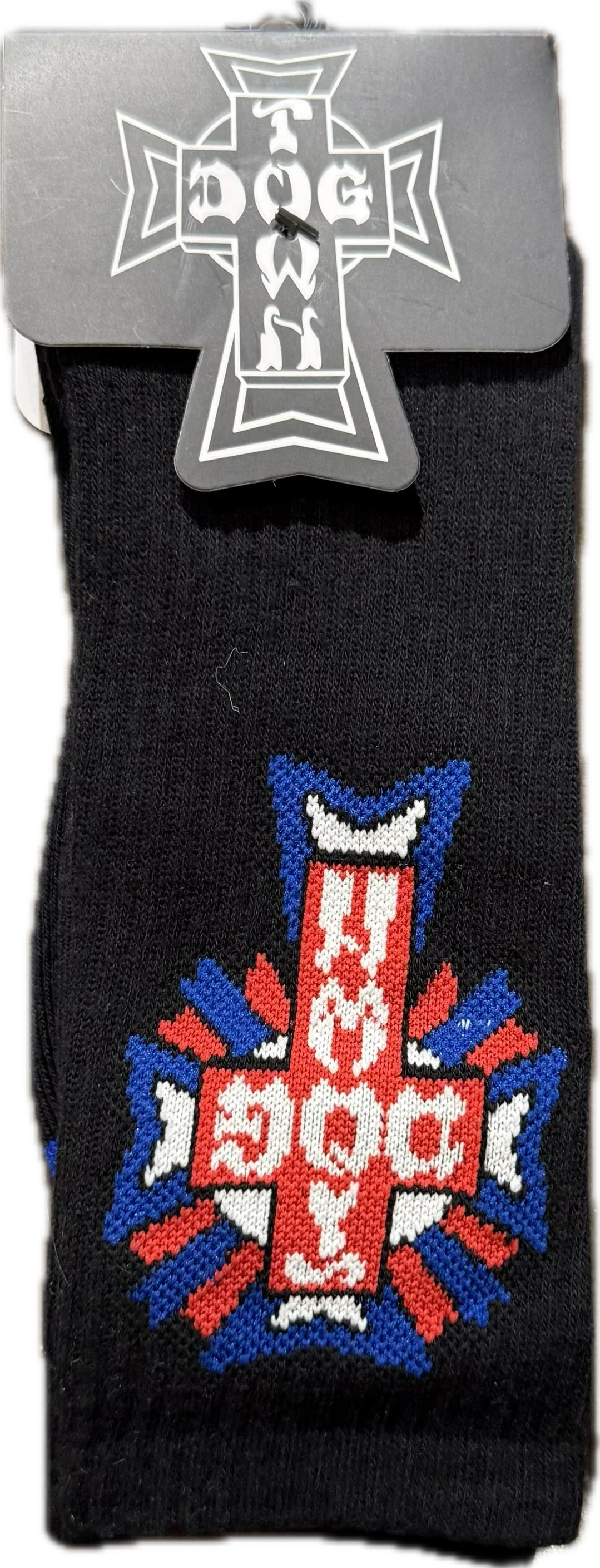 DOGTOWN CROSS LOGO CREW SOCKS - LINKUP SKATEBOARD SHOP
