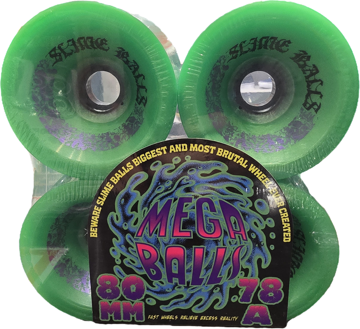 【SLIME BALLS】 Mega Balls 80mm 78A WHEELS