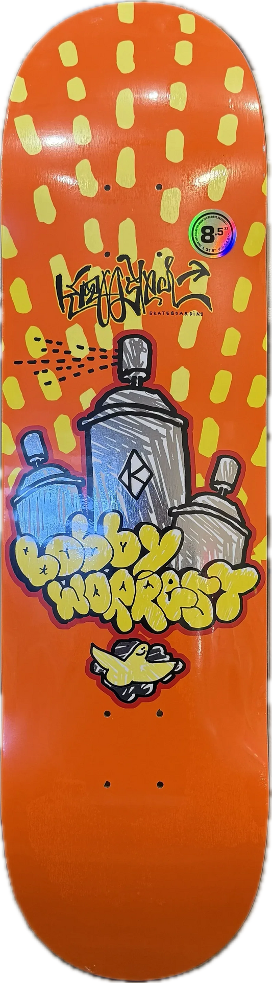 KROOKED PRO DECK BOBBY 8.5 - LINKUP SKATEBOARD SHOP