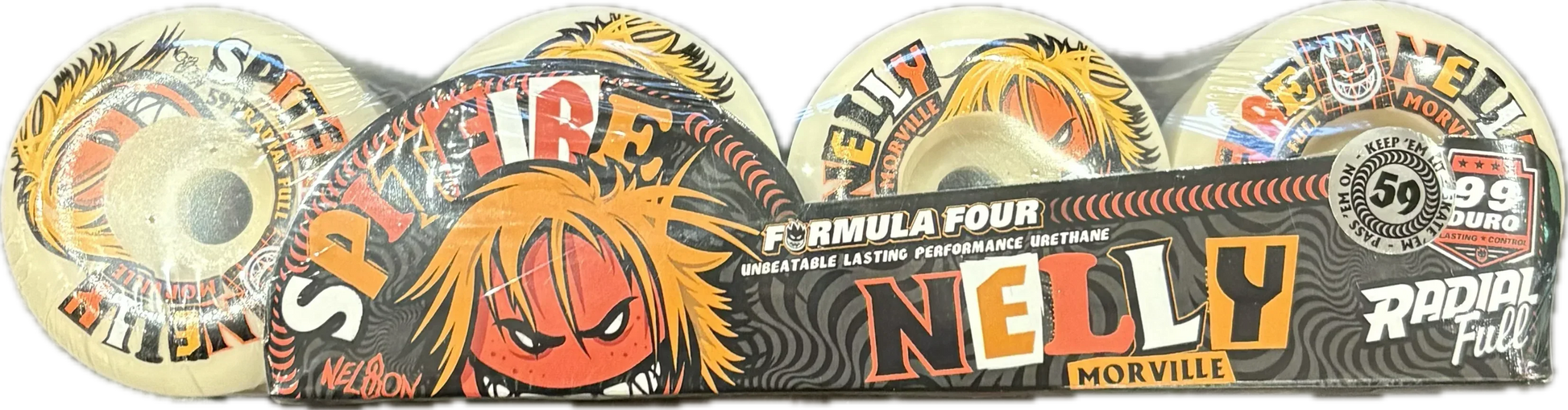 spitfire nelly morville radial full 59mm 99duro - LINKUP SKATEBOARD SHOP