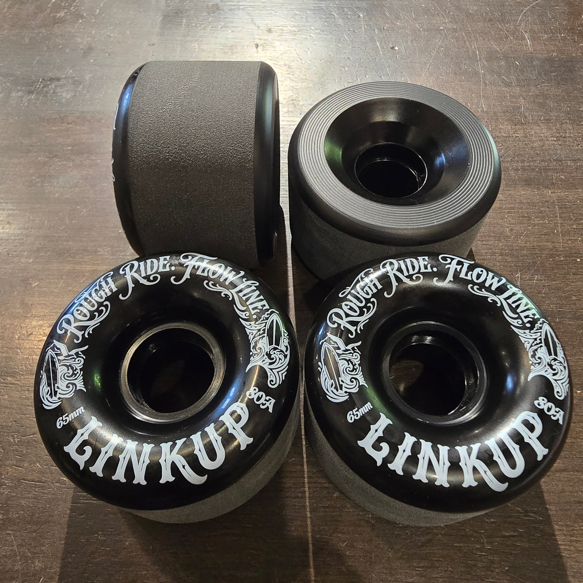 LINKUP ラウンドリップ ウィール 65×44mm リップ形状の接写