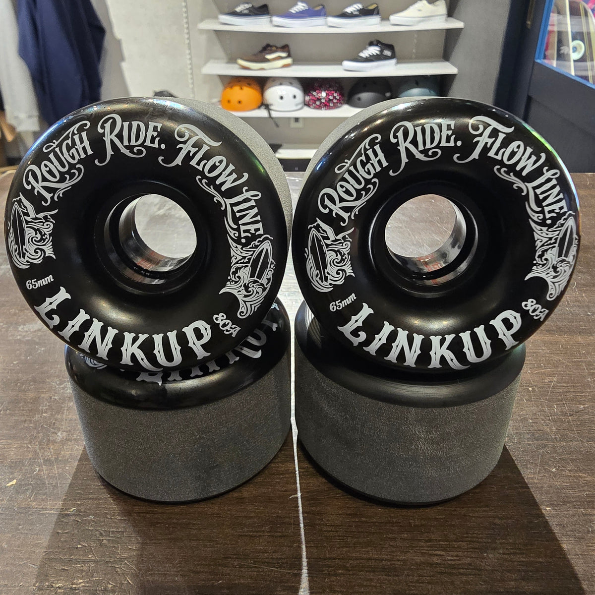 LINKUP ラウンドリップ ウィール 65×44mm 側面