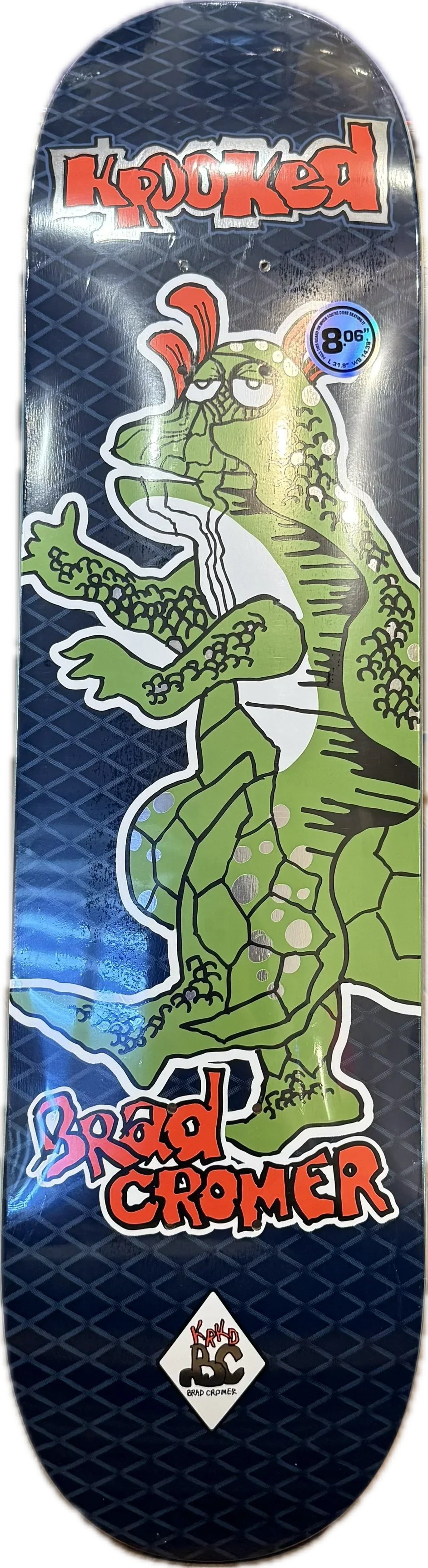 KROOKED PRO DECK CROMER 8.06 - LINKUP SKATEBOARD SHOP