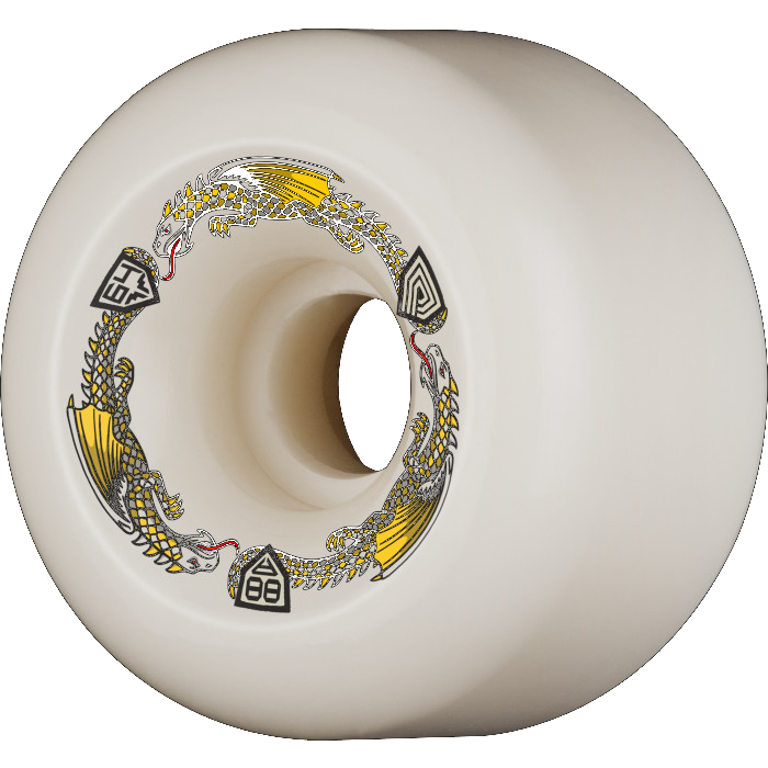 【POWELL PERALTA】 Dragon Formula Skateboard Wheels 64mm x 40mm 88A 4pk