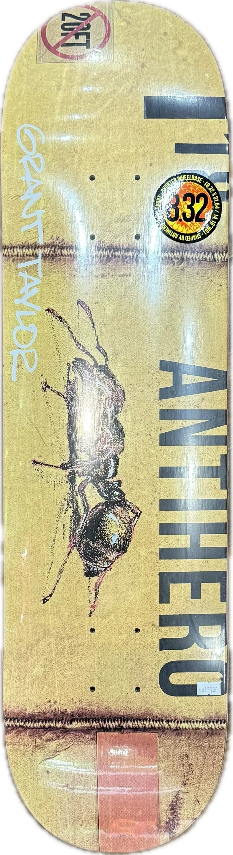ANTI HERO PRO DECK GRANT TAYLOR 8.32 - LINKUP SKATEBOARD SHOP