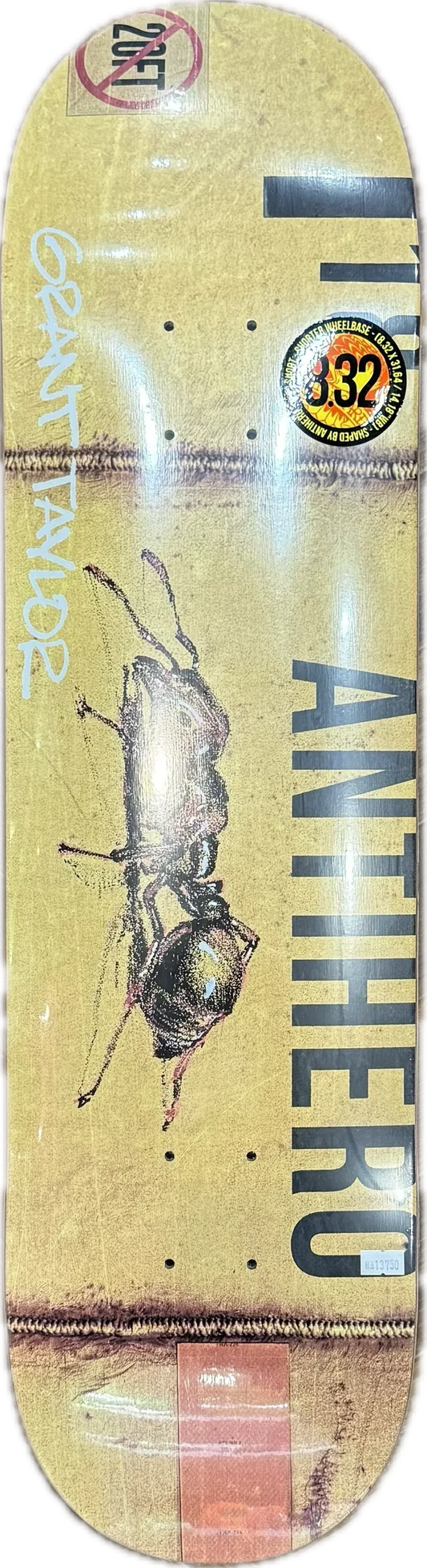 ANTI HERO PRO DECK GRANT TAYLOR 8.32 - LINKUP SKATEBOARD SHOP