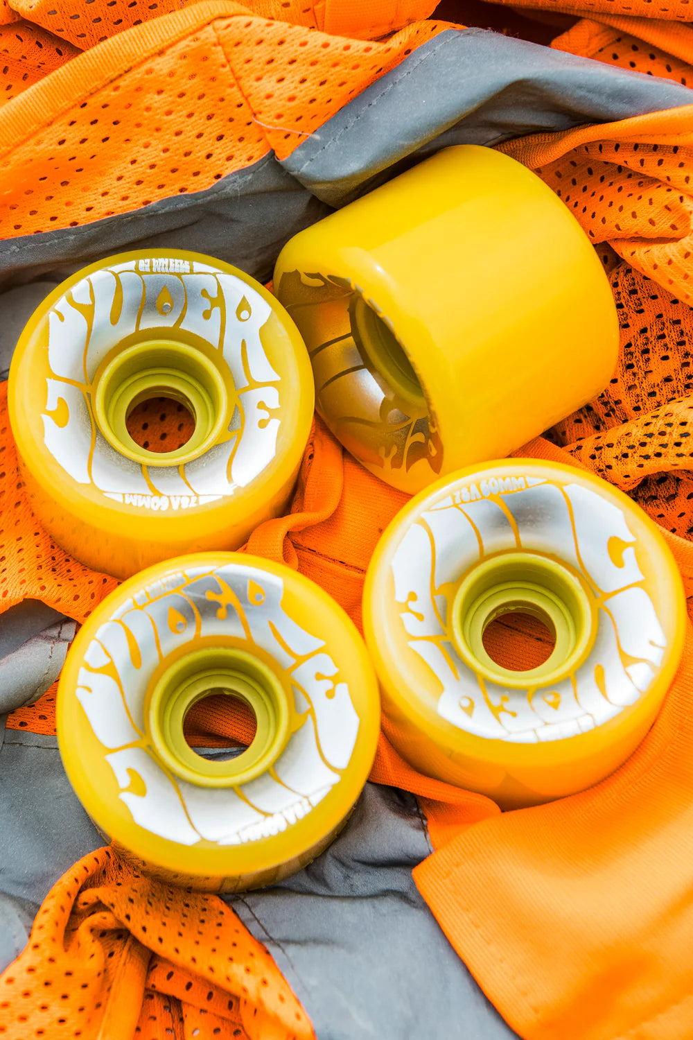 【OJ WHEELS】 Super Juice Neon Yellow 78a 60mm
