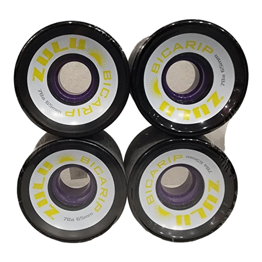 ZULU wheels bicarip 65mm 78a - LINKUP SKATEBOARD SHOP