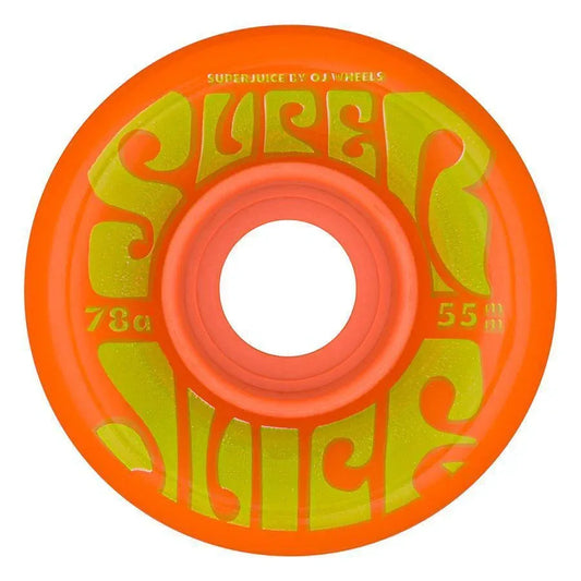 OJ MINI SUPER JUICE 55mm78a ORANGE/GREEN - LINKUP SKATEBOARD SHOP