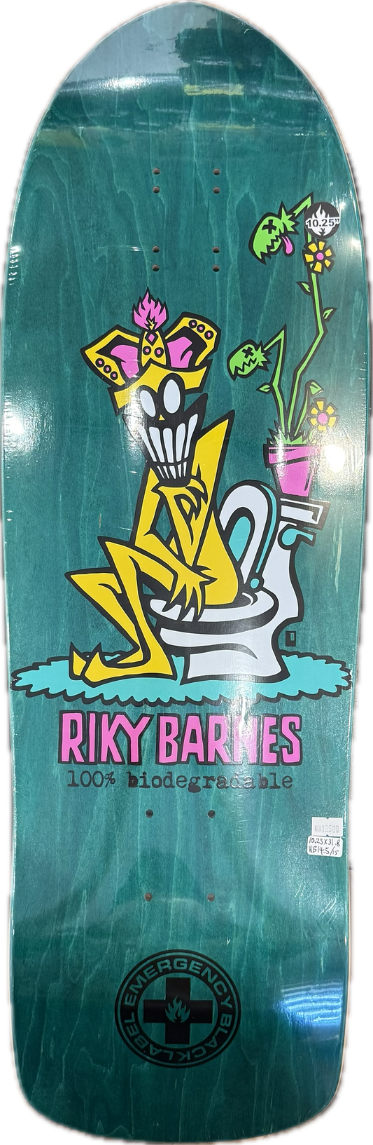 【BLACK LABEL】 RIKY BARNES  PRO DECK 10.25