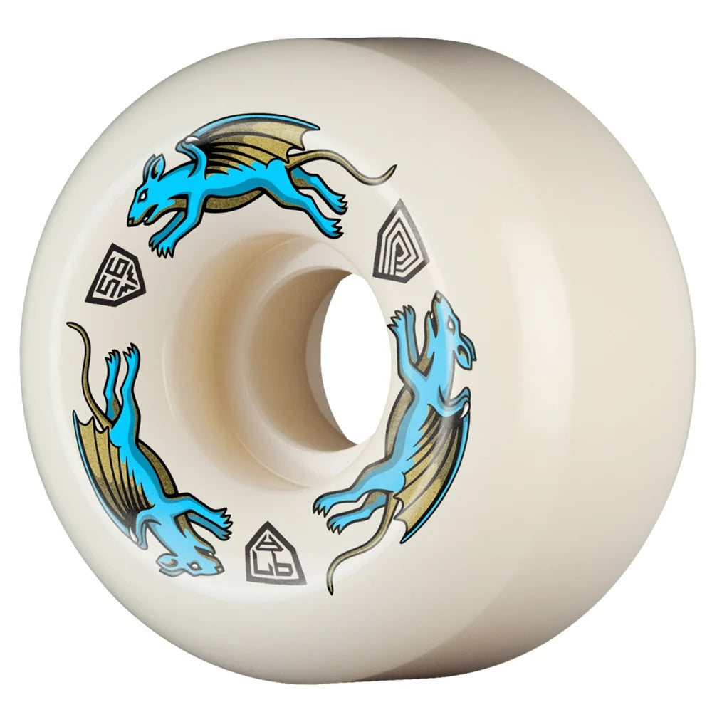 【POWELL PERALTA】 NANO RATS DRAGON FORMULA BLUE 97a V6