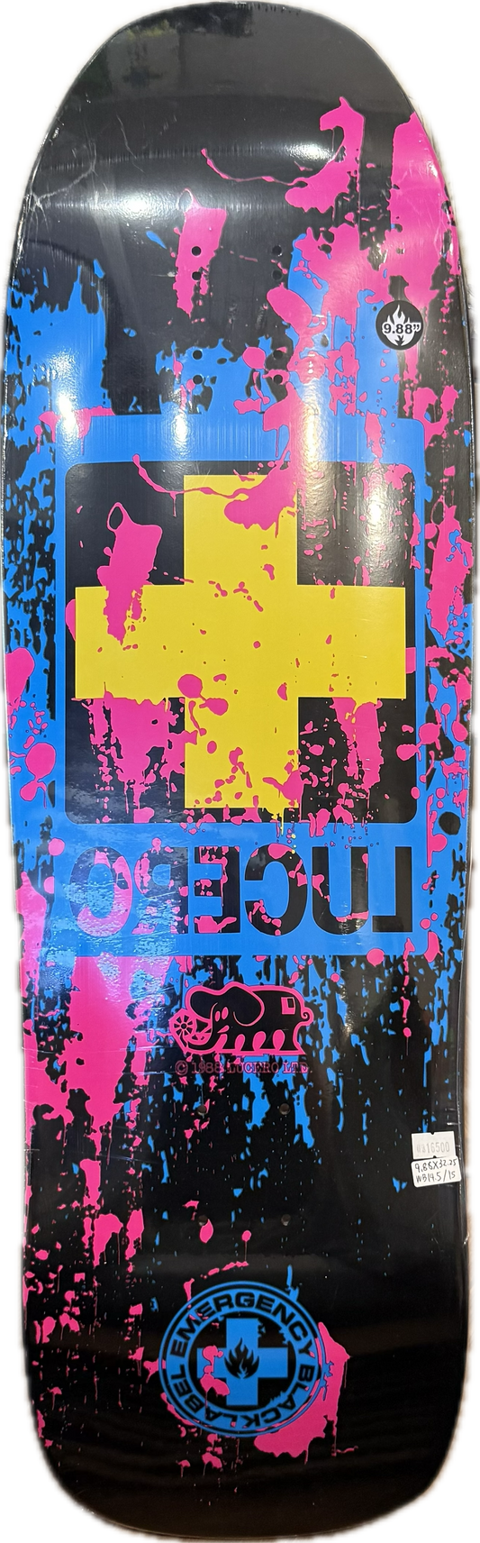 【BLACK LABEL】 LUCERO PRO DECK 9.88