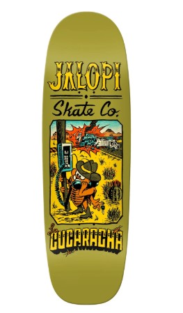 【ANTIHERO】 Jalopi Cucaracha Shaped Deck 9.69