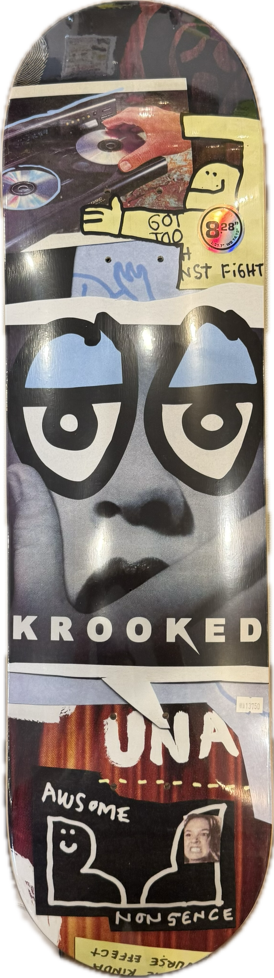 【KROOKED】 UNA NONSENCE DECK 8.28