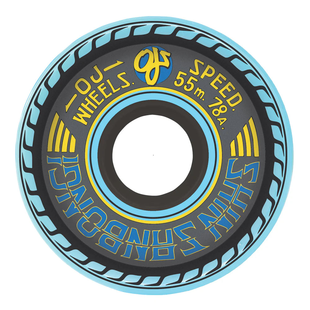 【OJ WHEELS】 Shin Sanbongi Mini Super Juice 55mm 78a