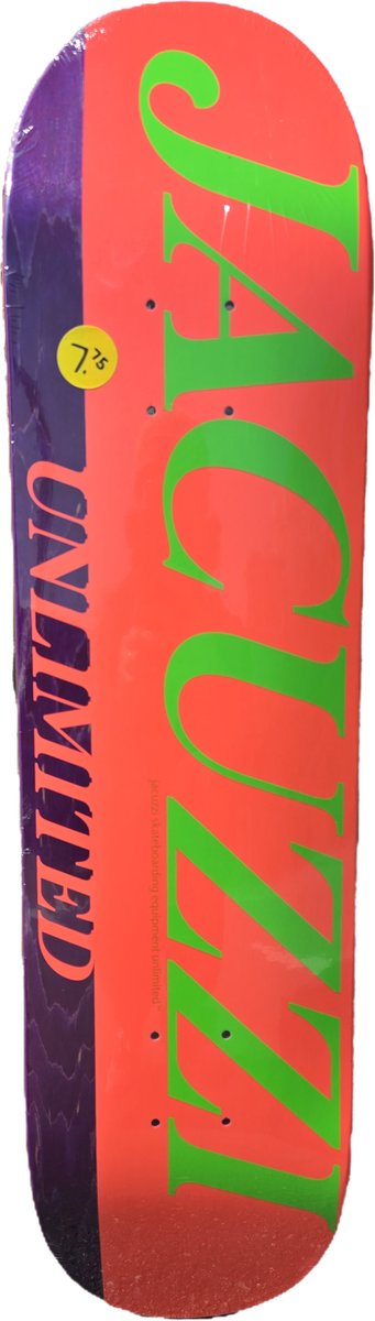 【JACUZZI】 Flavor - EX7 -  Red/Purple 7.75