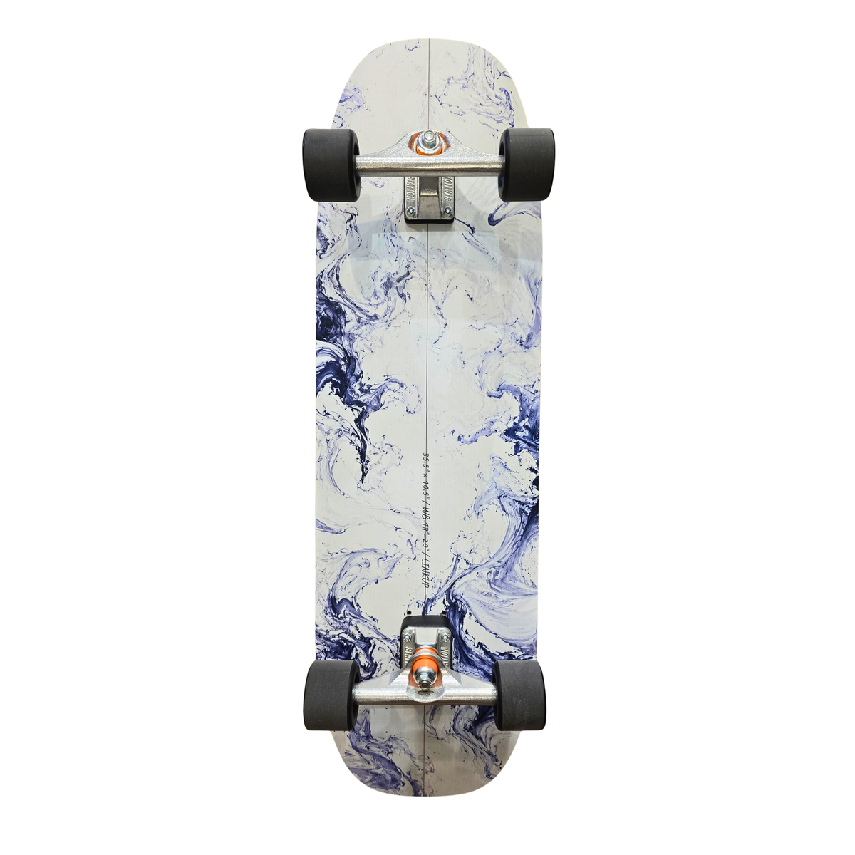 LINKUP カーボンサーフスケートコンプリート第5弾 FORMLESS 35.5"（デザイン画像・完成車写真は準備中）