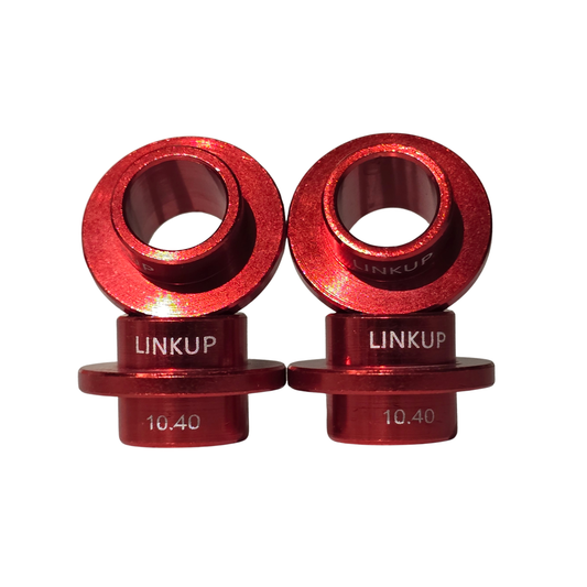 【LINKUP】フランジ付きベアリングスペーサー 10.40mm/10.60mm（4個・1台分）