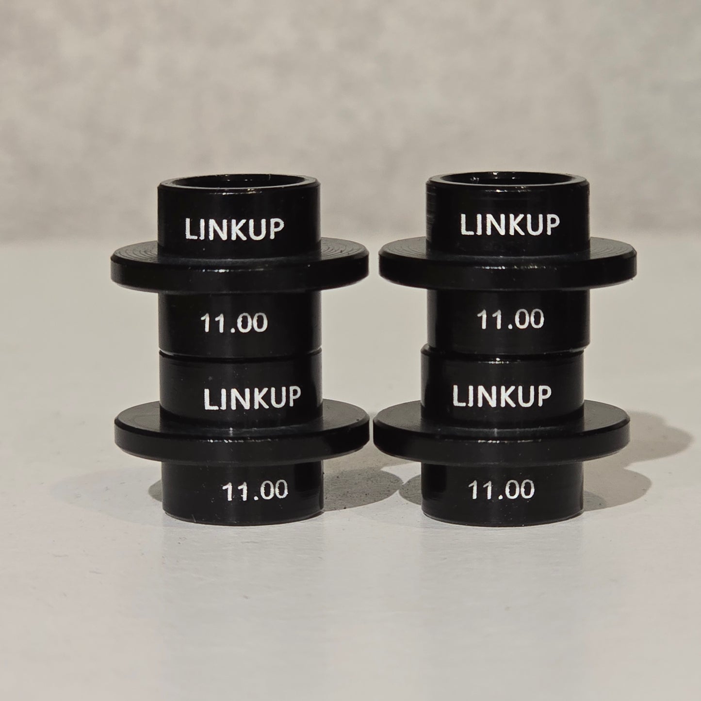 【赤字アウトレット】LINKUP フランジ付きベアリングスペーサー 11mm 8個セット(2台分)