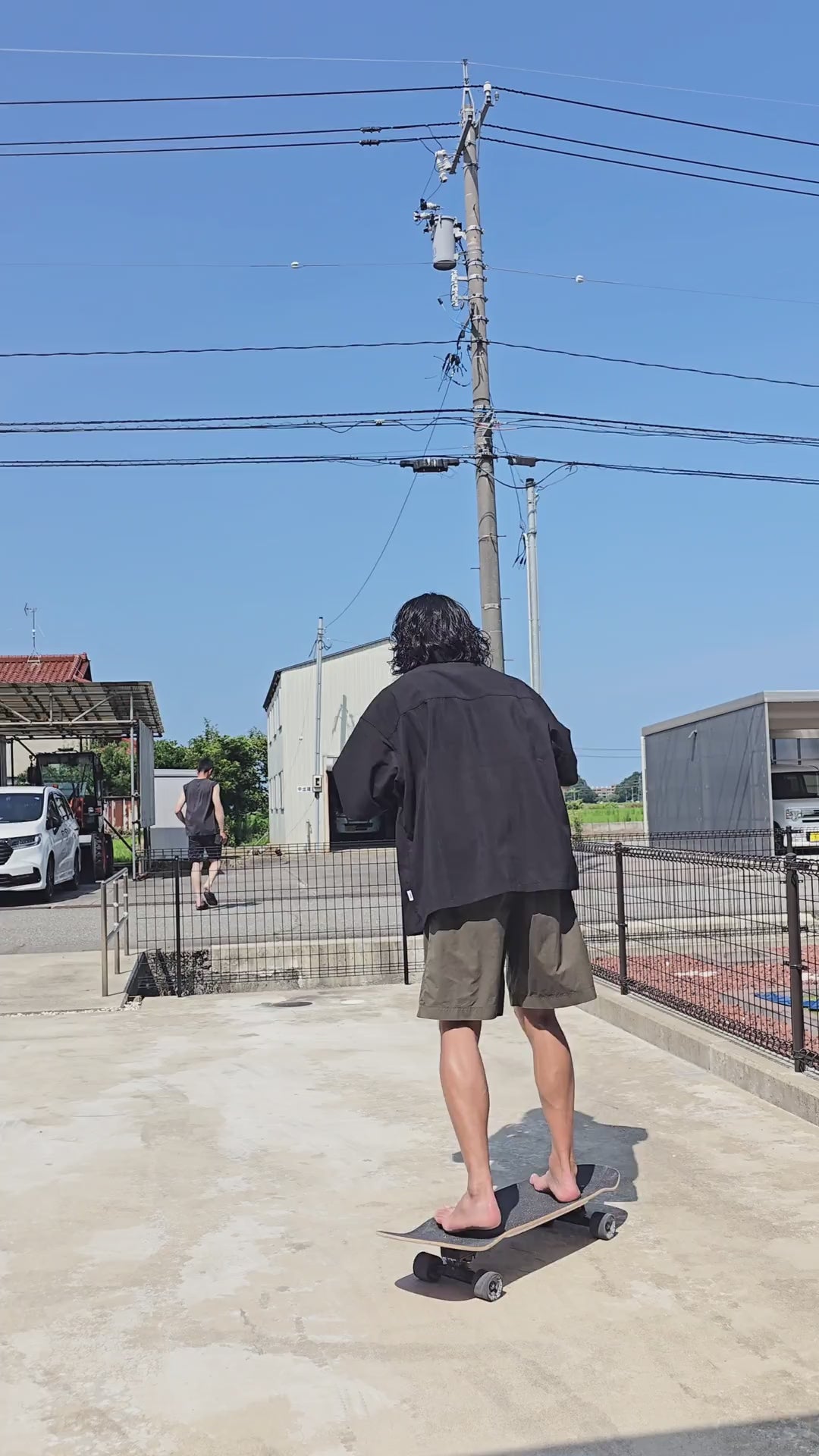 実走動画：カーボンダブルキックデッキ